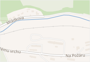 Mládkova v obci Praha - mapa ulice