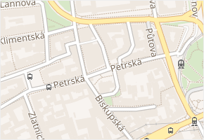 Mlynářská v obci Praha - mapa ulice