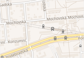 Mochovská v obci Praha - mapa ulice