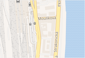 Moulíkova v obci Praha - mapa ulice