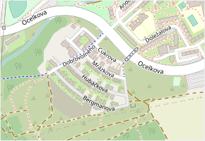 Mrázkova v obci Praha - mapa ulice