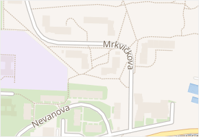 Mrkvičkova v obci Praha - mapa ulice