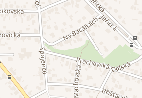 Na Bačálkách v obci Praha - mapa ulice