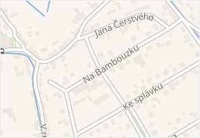 Na Bambouzku v obci Praha - mapa ulice