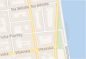 Na Celné v obci Praha - mapa ulice
