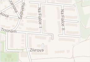 Na Fialce II v obci Praha - mapa ulice