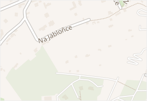 Na Jabloňce v obci Praha - mapa ulice