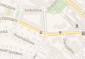 Na Klikovce v obci Praha - mapa ulice