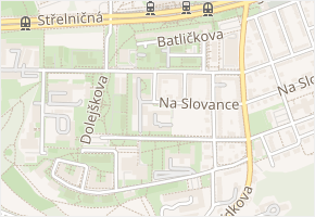 Na kopanině v obci Praha - mapa ulice