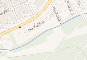 Na Košíku v obci Praha - mapa ulice