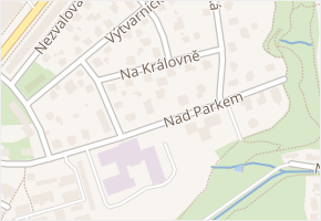 Na královně v obci Praha - mapa ulice