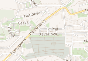 Na odbočce v obci Praha - mapa ulice