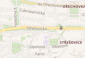 Na pěkné vyhlídce v obci Praha - mapa ulice