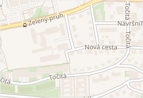 Na planině v obci Praha - mapa ulice