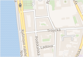 Na Poříčním právu v obci Praha - mapa ulice