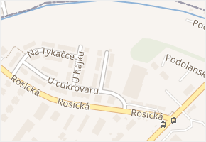 Na rampách v obci Praha - mapa ulice