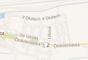 Na spáleništi v obci Praha - mapa ulice