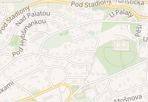Na Šumavě v obci Praha - mapa ulice