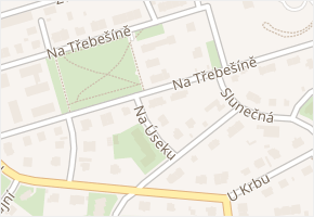 Na Třebešíně v obci Praha - mapa ulice
