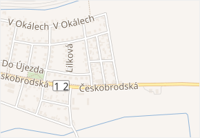 Na Vaňhově v obci Praha - mapa ulice