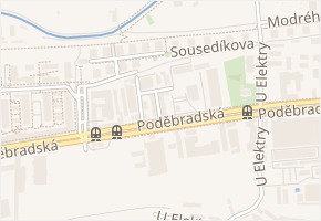 Na výběžku v obci Praha - mapa ulice