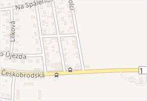Na Vydrholci v obci Praha - mapa ulice