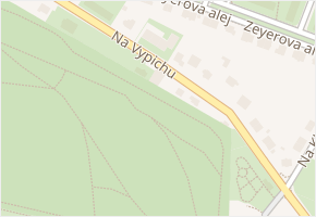 Na Vypichu v obci Praha - mapa ulice