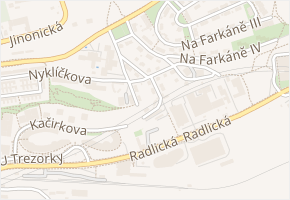 Na vysoké II v obci Praha - mapa ulice