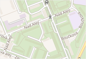 Nad alejí v obci Praha - mapa ulice