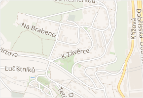 Nad Kesnerkou v obci Praha - mapa ulice