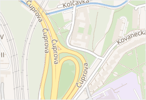 Nad Kolčavkou v obci Praha - mapa ulice