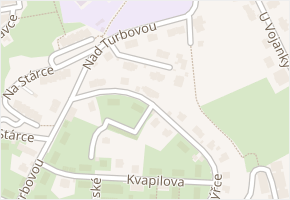Nad Kuliškou v obci Praha - mapa ulice