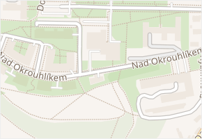Nad Okrouhlíkem v obci Praha - mapa ulice