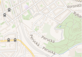 Nad Petruskou v obci Praha - mapa ulice