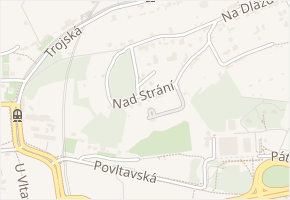 Nad Popelářkou v obci Praha - mapa ulice