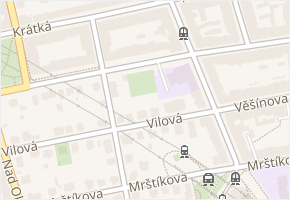 Nad Primaskou v obci Praha - mapa ulice