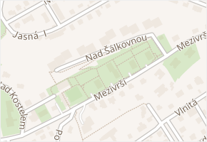Nad Šálkovnou v obci Praha - mapa ulice