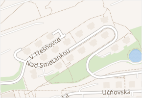 Nad Smetankou v obci Praha - mapa ulice