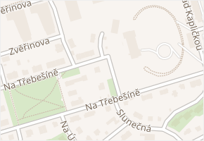 Nad Třebešínem III v obci Praha - mapa ulice