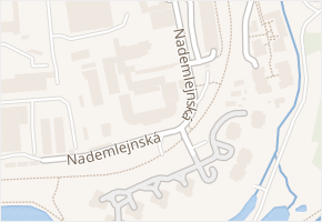 Nademlejnská v obci Praha - mapa ulice