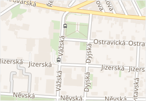 náměstí Jiřího Berana v obci Praha - mapa ulice