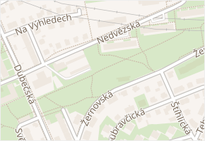 Nedvězská v obci Praha - mapa ulice