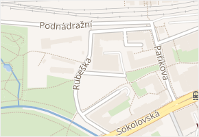 Nepilova v obci Praha - mapa ulice