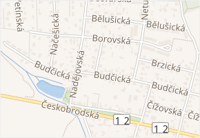 Nesměřická v obci Praha - mapa ulice