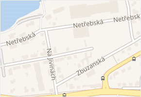 Netřebská v obci Praha - mapa ulice