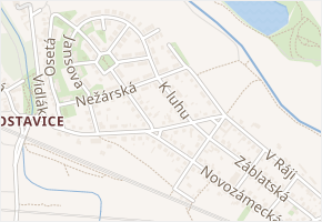 Nežárská v obci Praha - mapa ulice