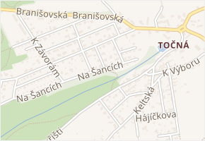 Nickerleho v obci Praha - mapa ulice