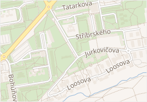 Novomeského v obci Praha - mapa ulice