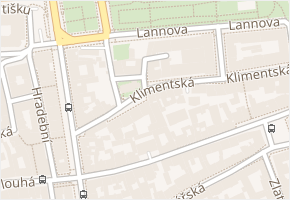 Novomlýnská v obci Praha - mapa ulice