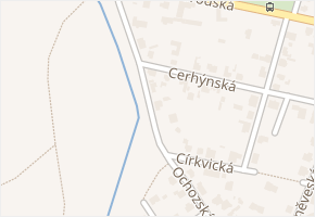 Ochozská v obci Praha - mapa ulice